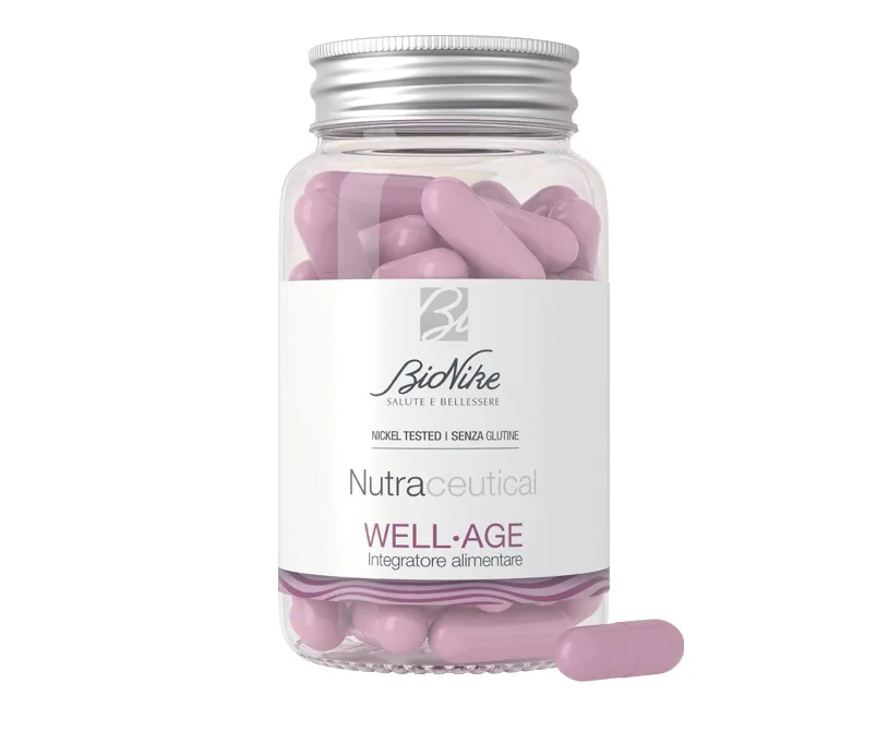

Bionike Nutraceutical Well-Age, 60 капсул, добавка для кожи