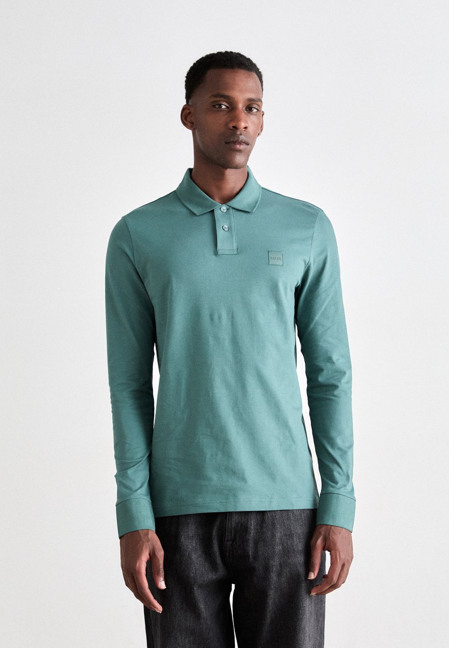 

Поло BOSS PASSERBY, Open Green/Green