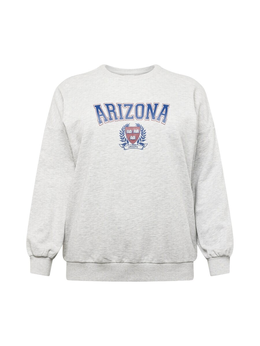 

Свитер ONLY Carmakoma Sweatshirt CARCollege, серый