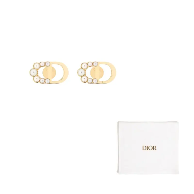 

Золотые серьги-гвоздики для женщин Metal Stud DIOR