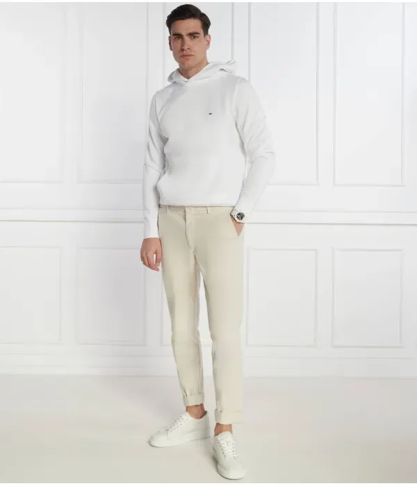 Толстовка с логотипом флага regular fit Tommy Hilfiger, белый — фото 2