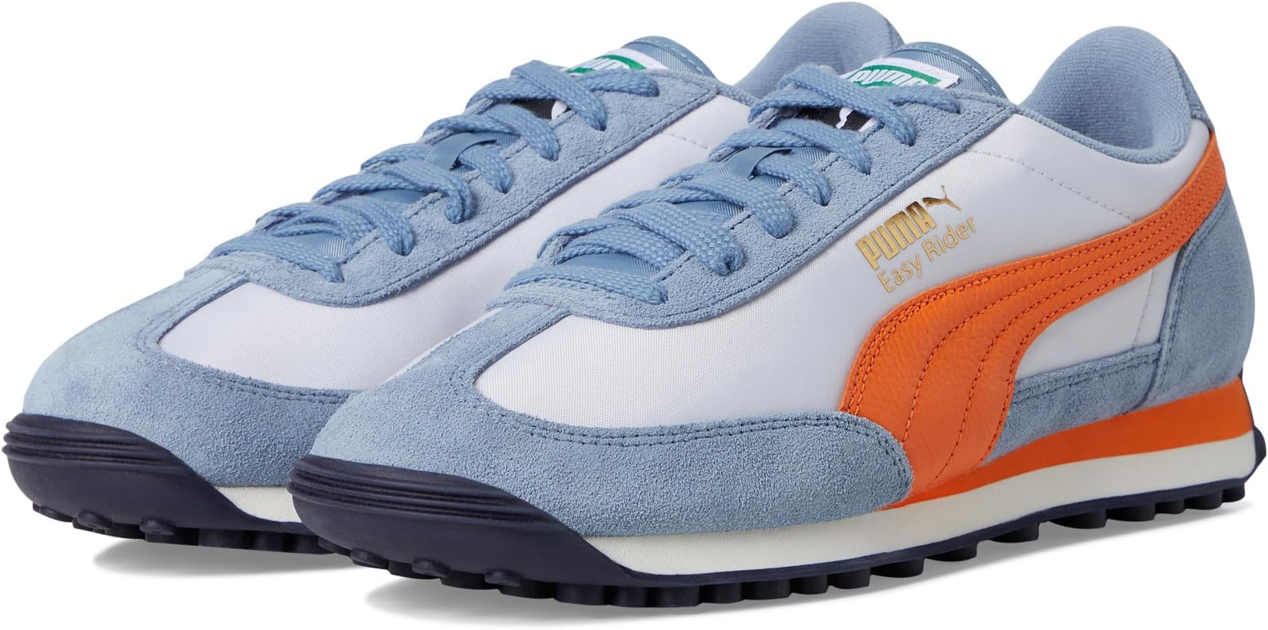 

Кроссовки PUMA Easy Rider Vintage Shoes, цвет Silver Mist/Rickie Orange