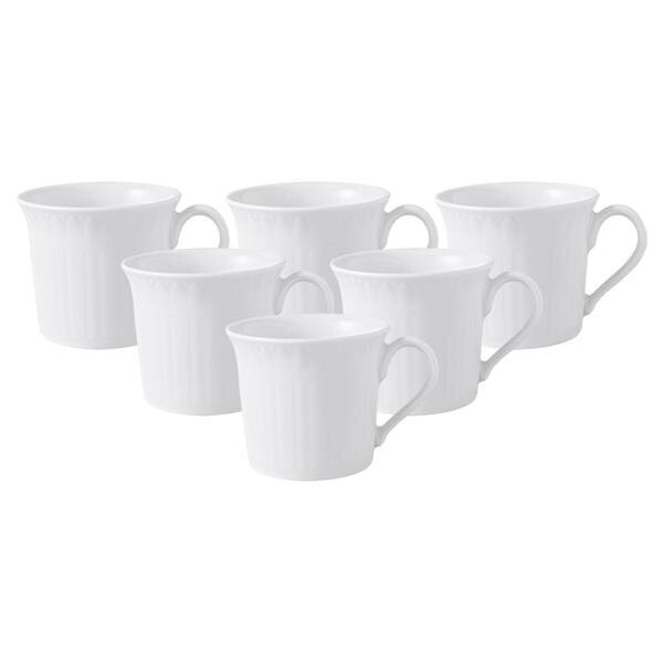

Чашки для мокко/эспрессо cellini, набор из 6 шт. Villeroy & Boch, белый