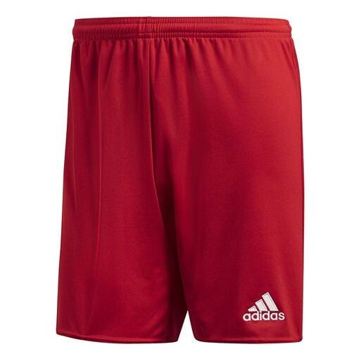 

Шорты parma 16 short football shorts men's red Adidas, красный