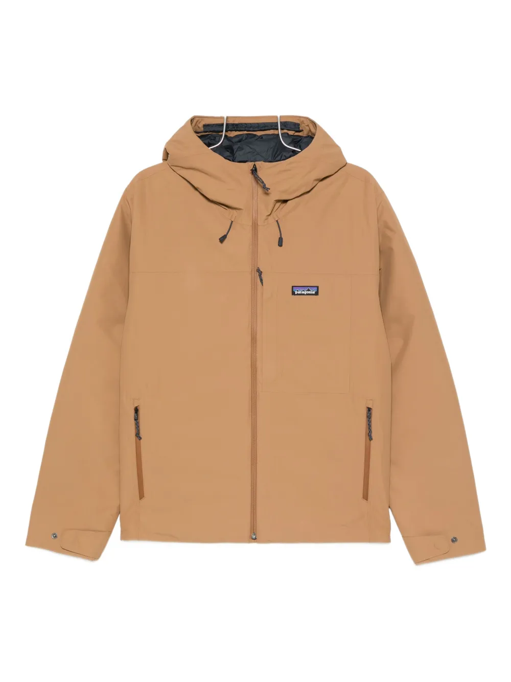 

Куртка с капюшоном и застежкой-молнией Windshadow Patagonia, коричневый