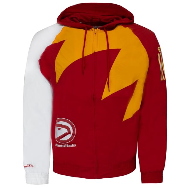 

Мужская куртка Mitchell & ness Shark Atlanta Hawks Mitchell And Ness, красный