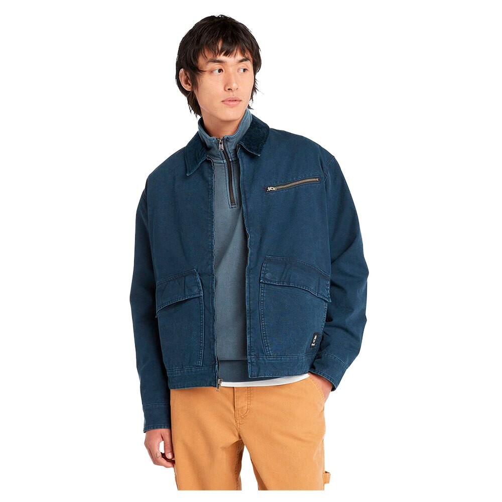 

Куртка Timberland Strafford Washed Canvas, синий