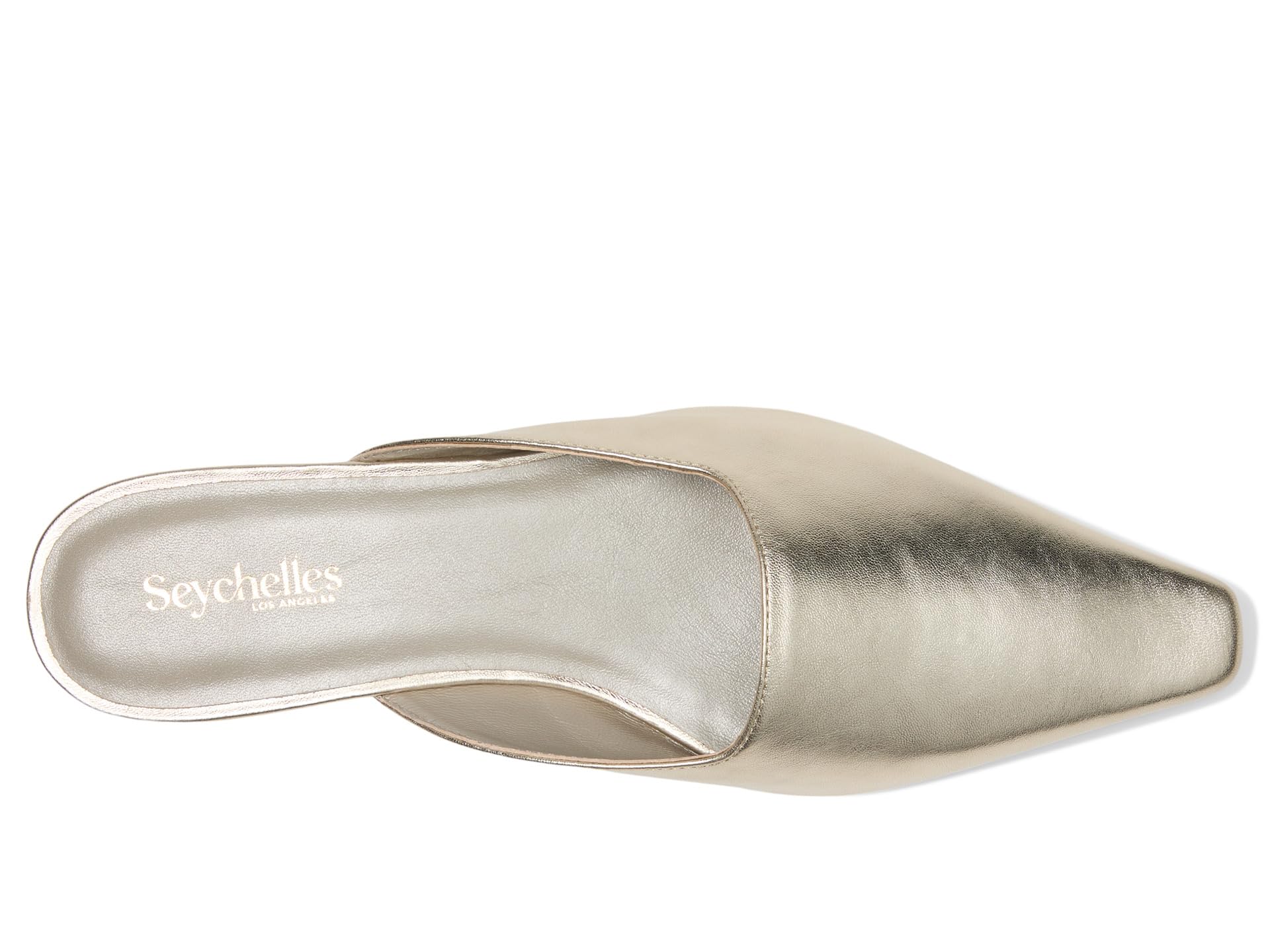 Мюли Seychelles Mocktail, цвет Gold Leather — фото 2