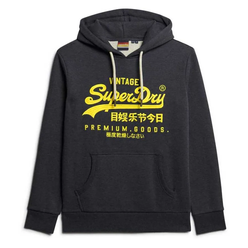

Худи Superdry Neon Vl Graphic, черный