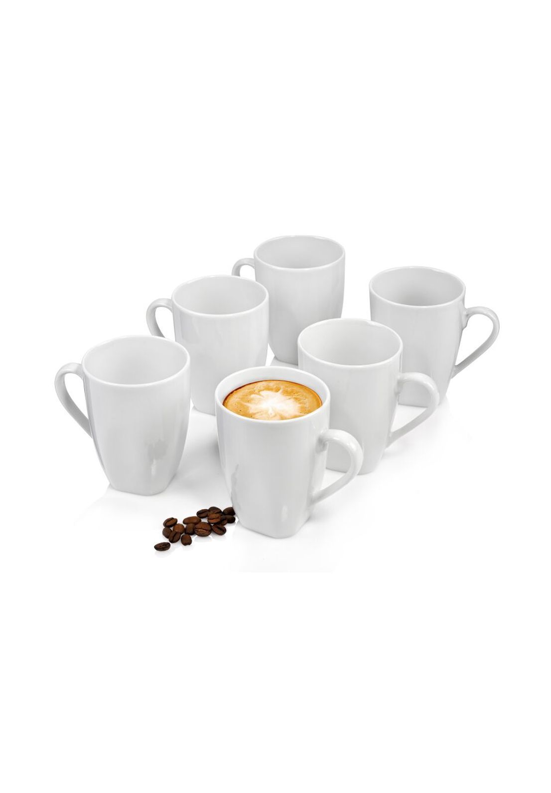 

Фарфоровый набор посуды поражает воображение Sänger, weiß - kaffeebecher set 6-teilig