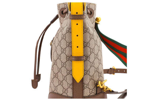 Сумка-рюкзак Gucci с тигром в стиле нео-винтаж, коричневая — фото 3