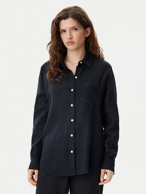 

Рубашка обычного кроя 885287-05 Gap, черный
