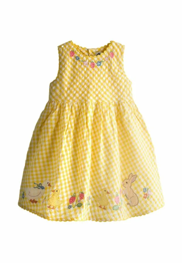 Платье-Рубашка стандартного кроя Jojo Maman Bébé, Yellow
