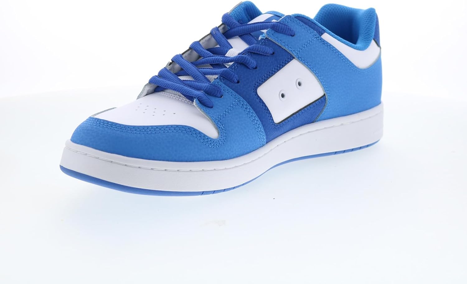 Мужские кроссовки для скейта DC Mens Manteca 4 Low Dc Shoes, белый/синий — фото 4
