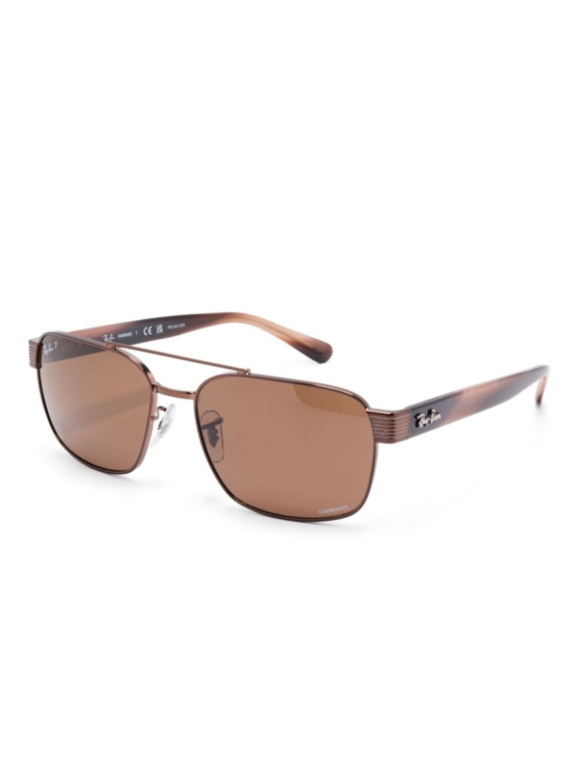 

Солнцезащитные очки Chromance Ray-Ban, коричневый