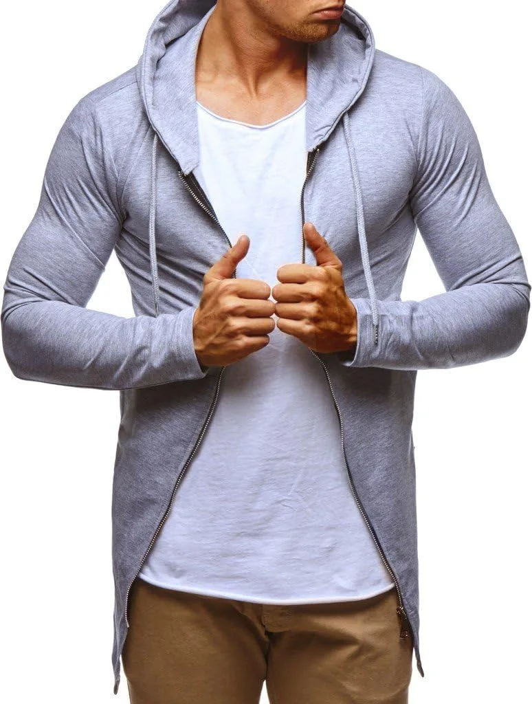 

Толстовка Leif Nelson Modern Zipped Hoodie, Slim Fit, LN6366