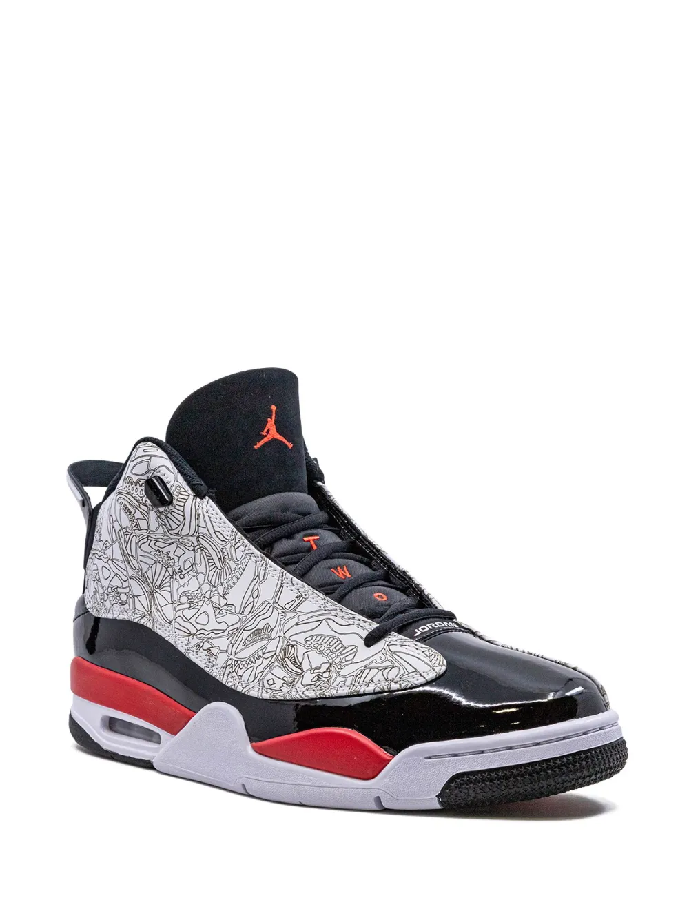 Кроссовки Air  Dub Zero Jordan, белый — фото 2