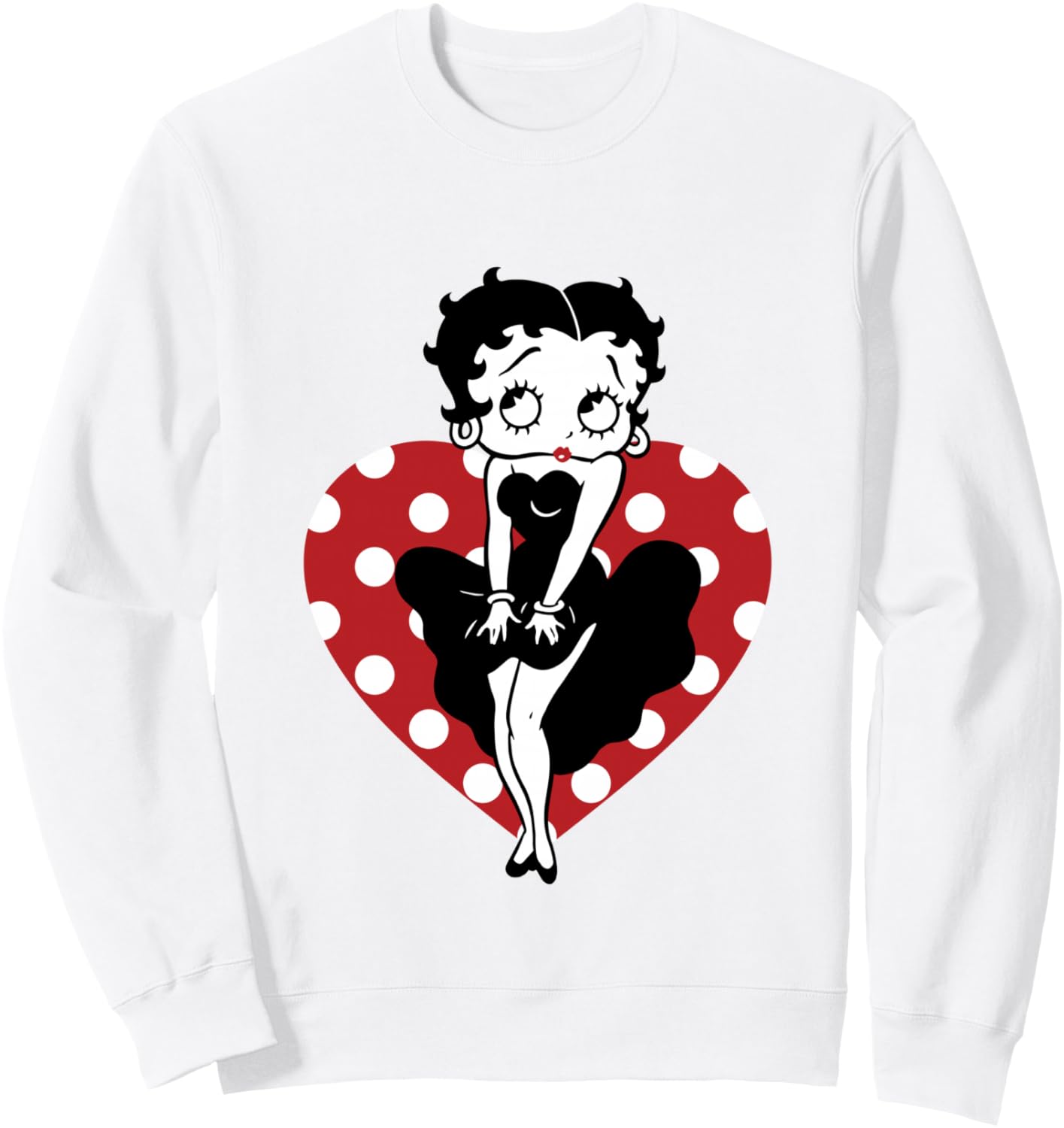 

Пародийная толстовка с изображением платья Бетти Буп, синяя Betty Boop