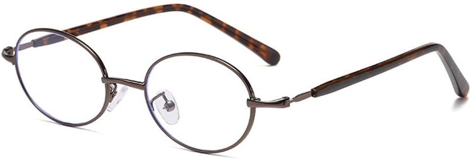 

Модные маленькие металлические овальные солнцезащитные очки для женщин в стиле ретро-панк для мужчин, трендовые, с прозрачными линзами и оправой, защита от УФ-излучения UV400 SKFGNX, Bronze Leopard Clear