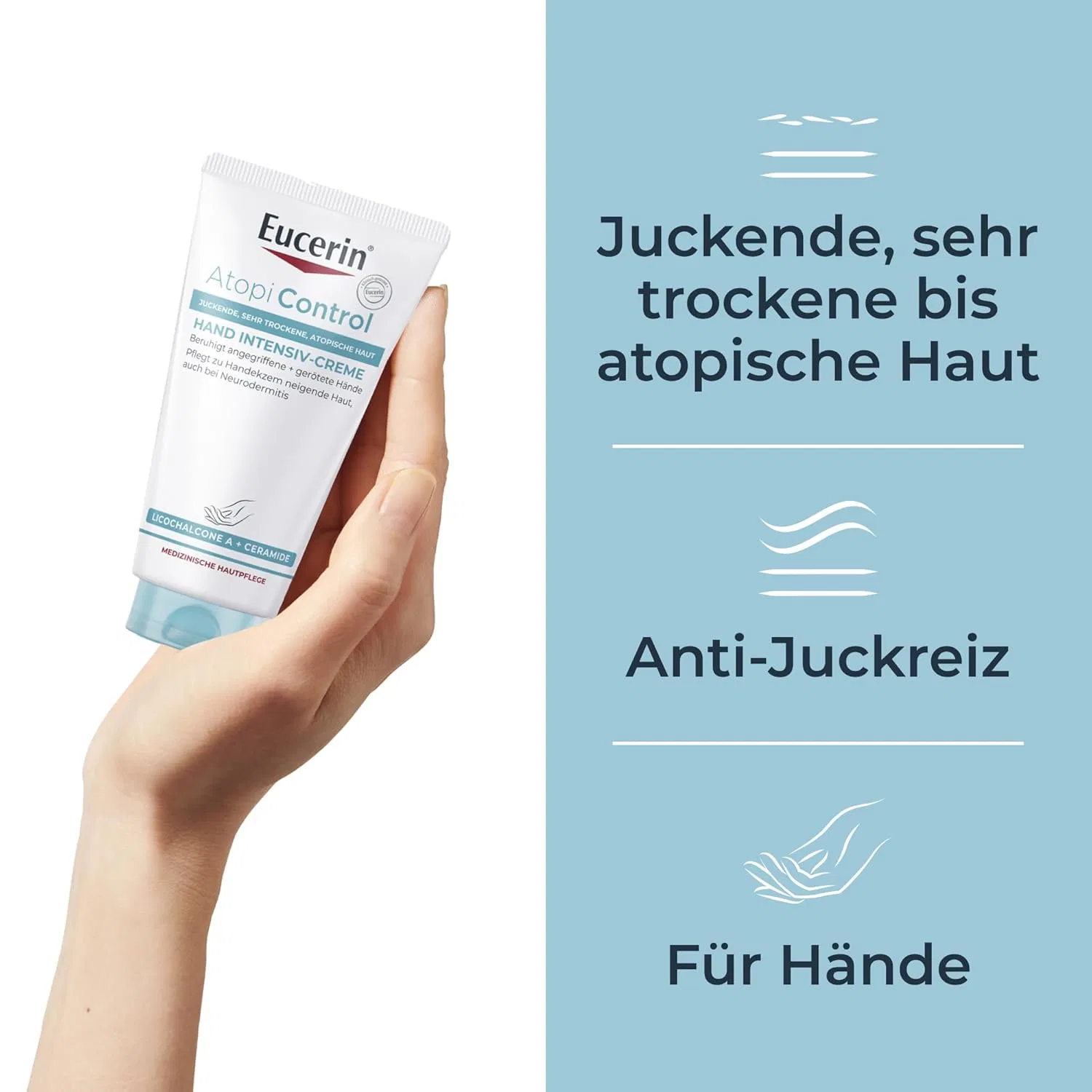 Интенсивный крем для рук Eucerin AtopiControl, 75 мл Eucerin — фото 3