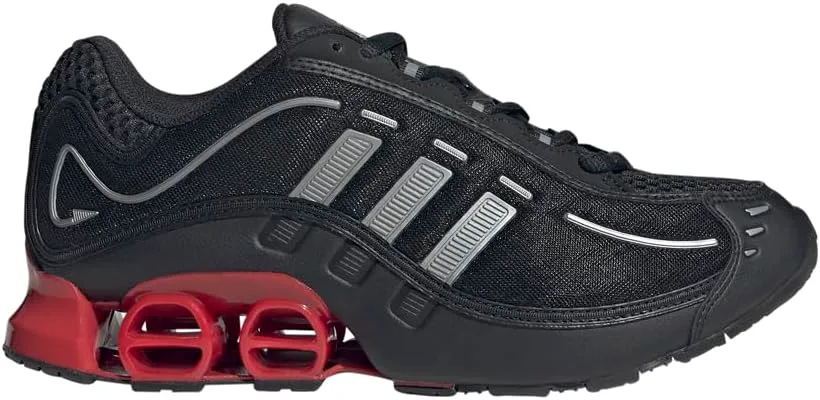 Мужские кроссовки Adidas Megaride O1 повседневные - черные, серебристые, черный