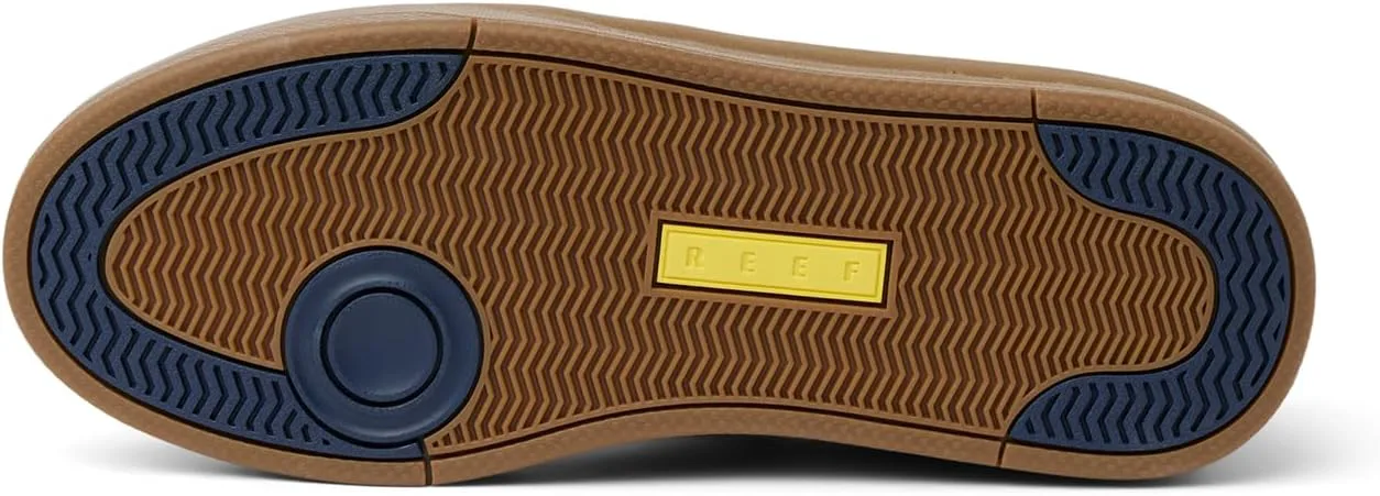 Шлепанцы REEF Bom Dia Men's Shoe, Premium Suede and Leather, Soft Footbed, Non Marking Outsole, темно-синий — фото 4