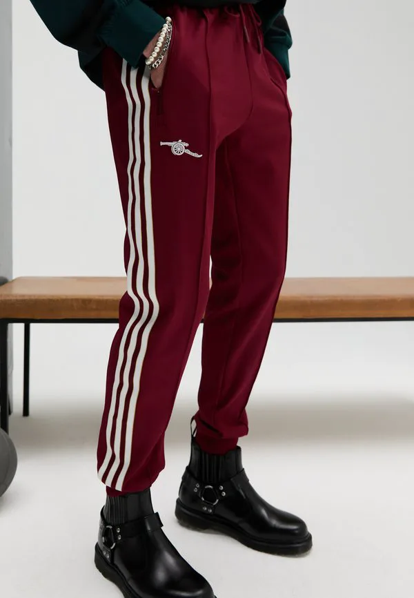 Спортивные штаны arsenal fc icon, клубная одежда Adidas Originals, Team Burgundy