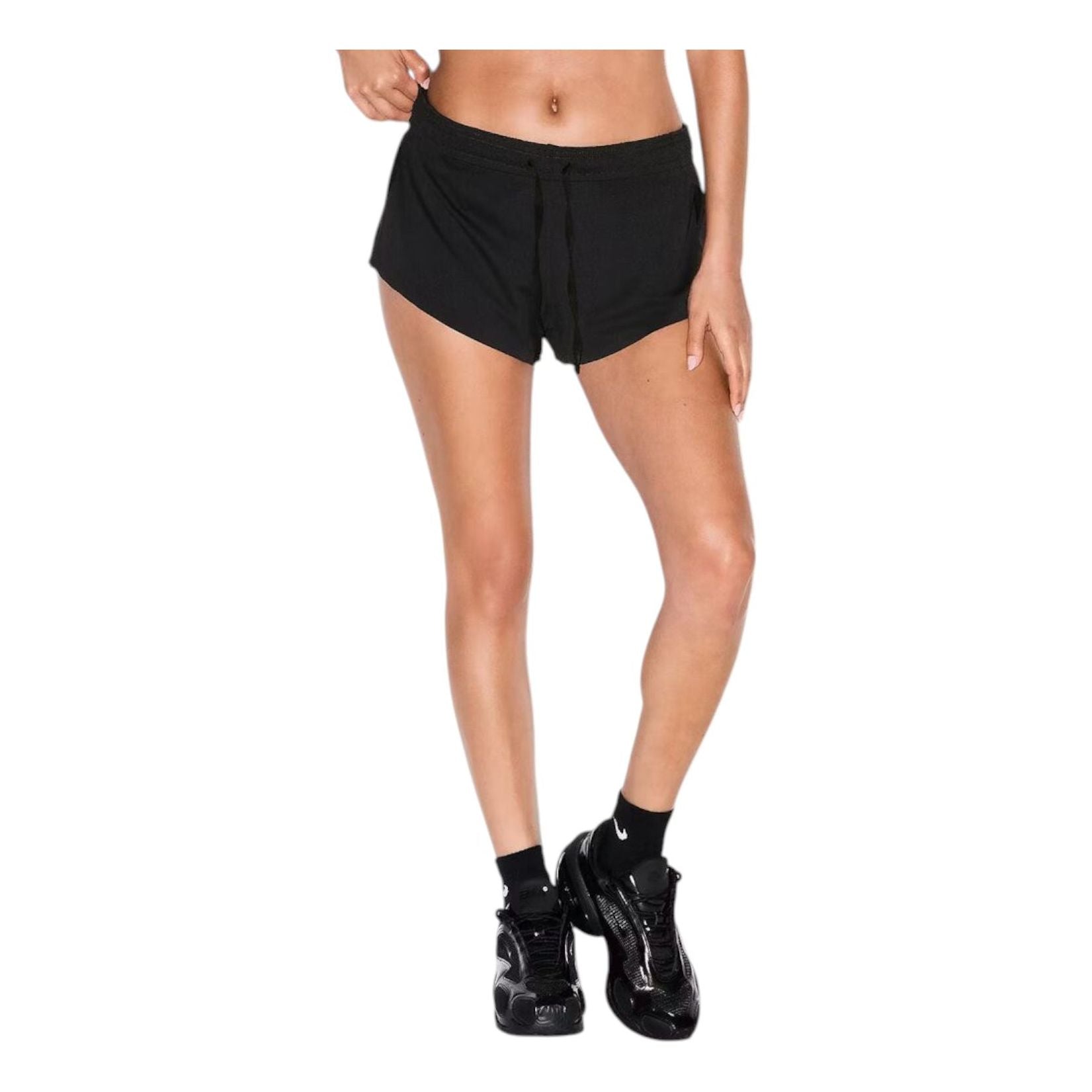 (WMNS) Nike x SKIMS Airy Mini Shorts 'Obsidian' — фото 2