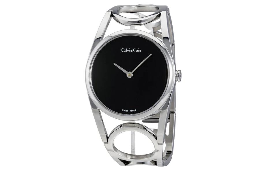 

Calvin Klein Часы CK/ Women's Ladies Wrist Watch Quartz Movement Stainless Steel Strap 32mm Black Dial Women's Watch, Black Dial