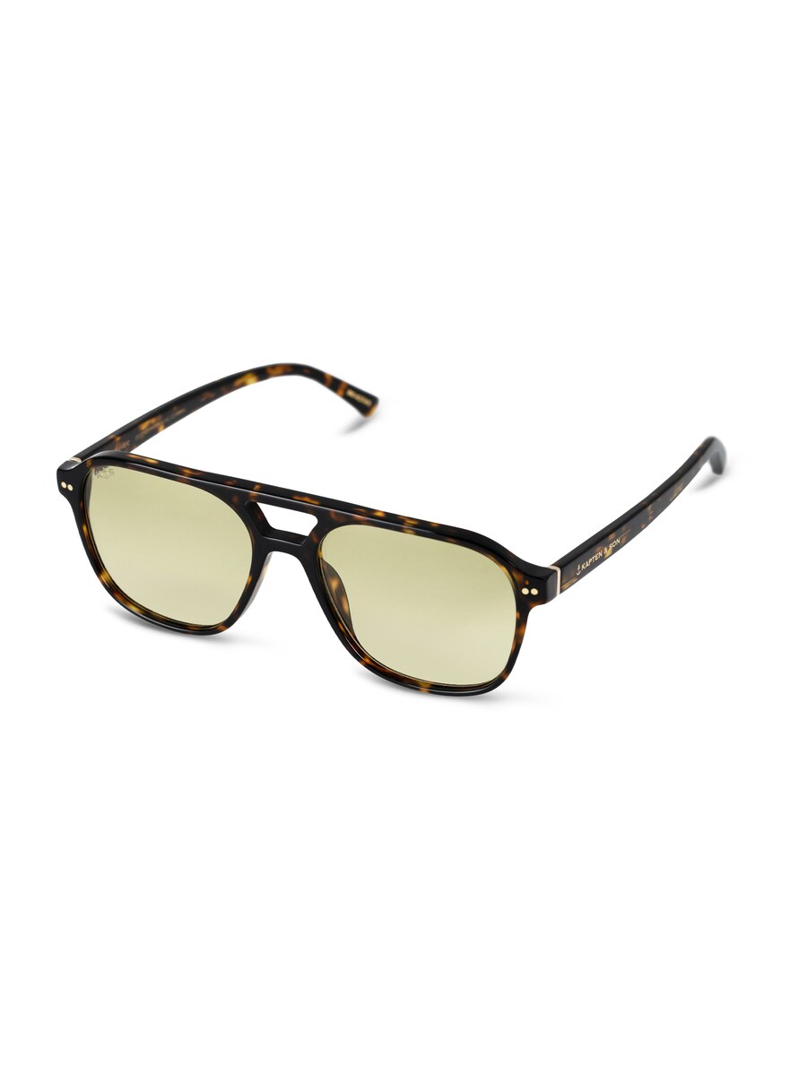 

Солнцезащитные очки Kapten & Son Zurich Oversize Dark Tortoise Green, цвет Chestnut brown