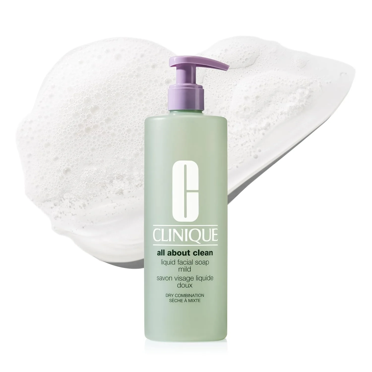 Гель для умывания Clinique — Step All About Clean Liquid Gentle Facial Cleanser Soap - мягкое жидкое очищающее