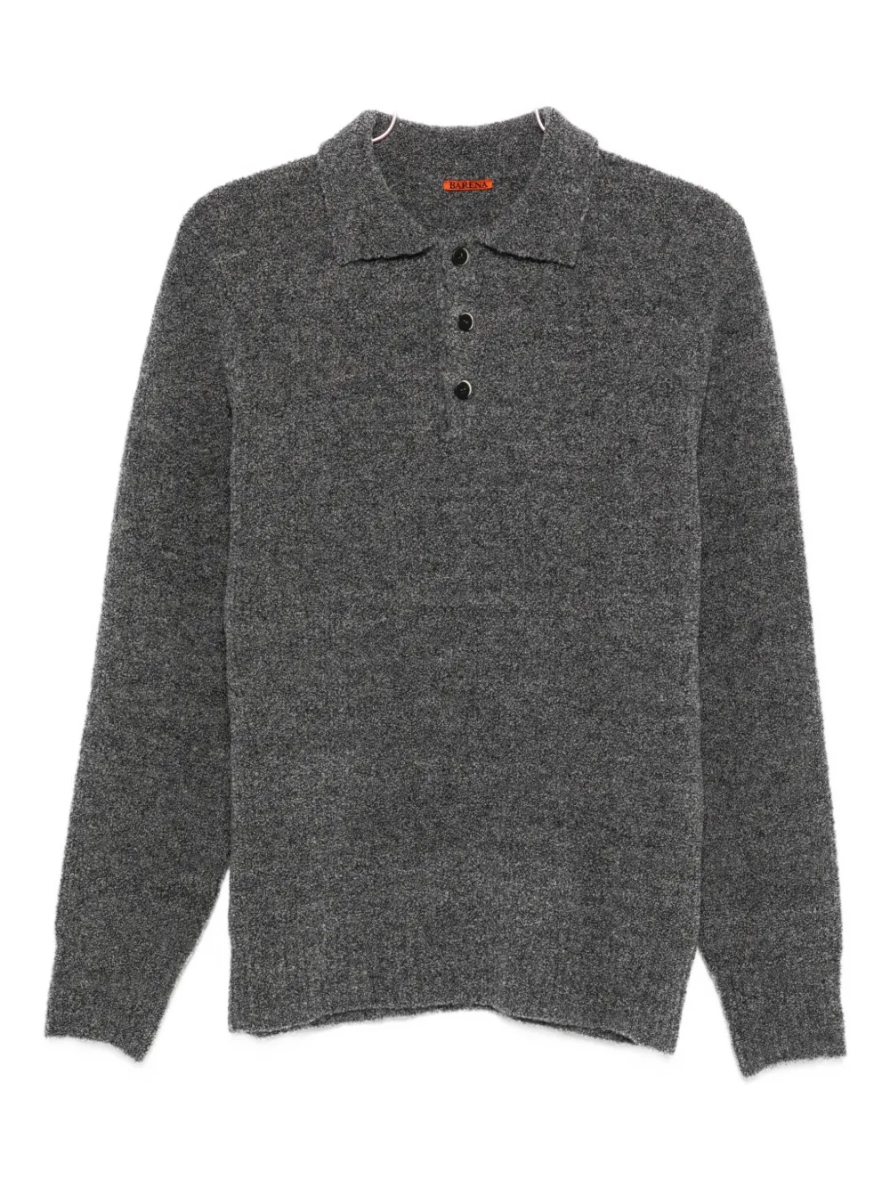 

Рубашка-поло на пуговицах Barena, серый