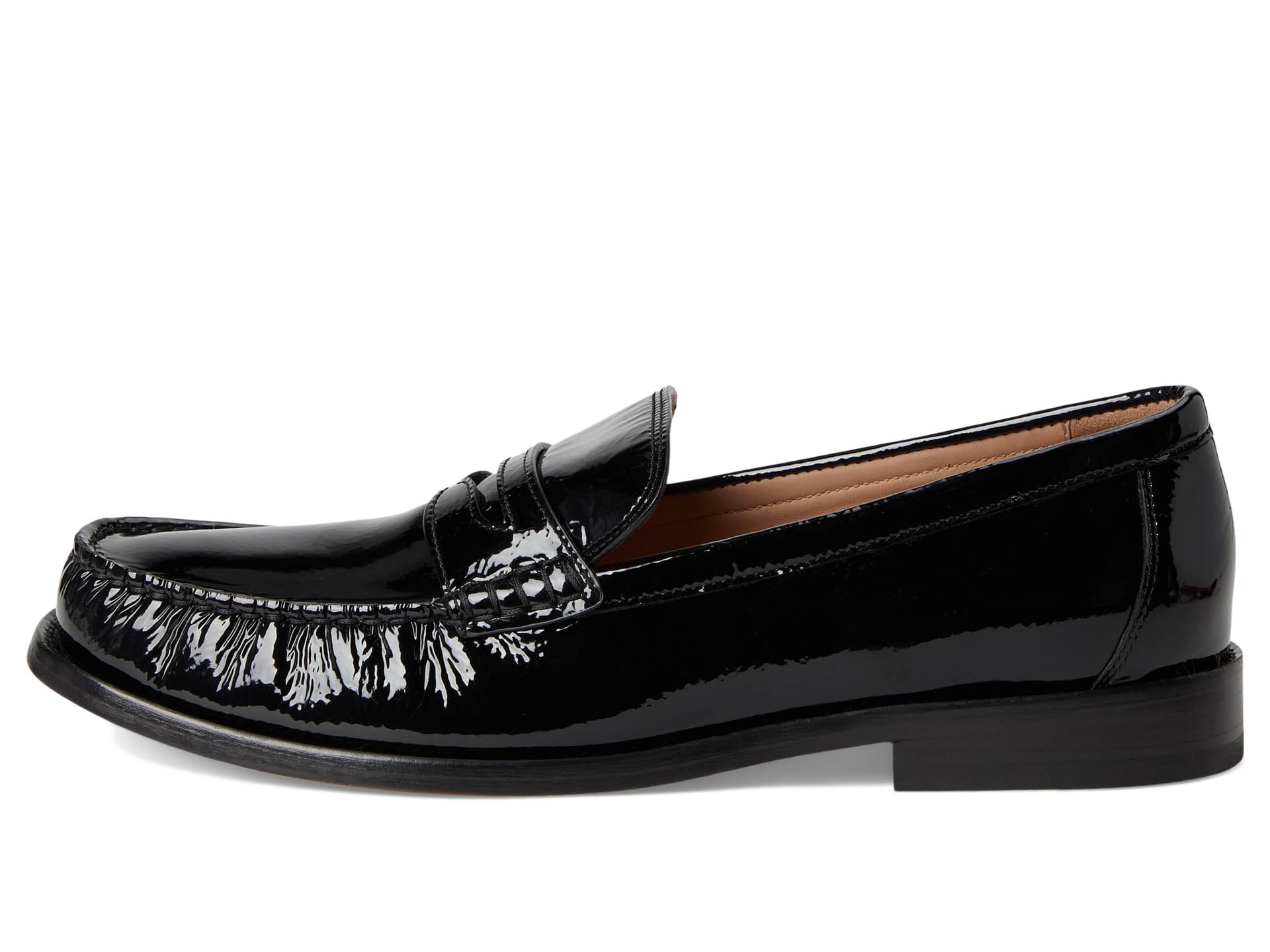 Лоферы Cole Haan Lana Lux Penny Loafers Remastered, Black Crinkle Patent — фото 4