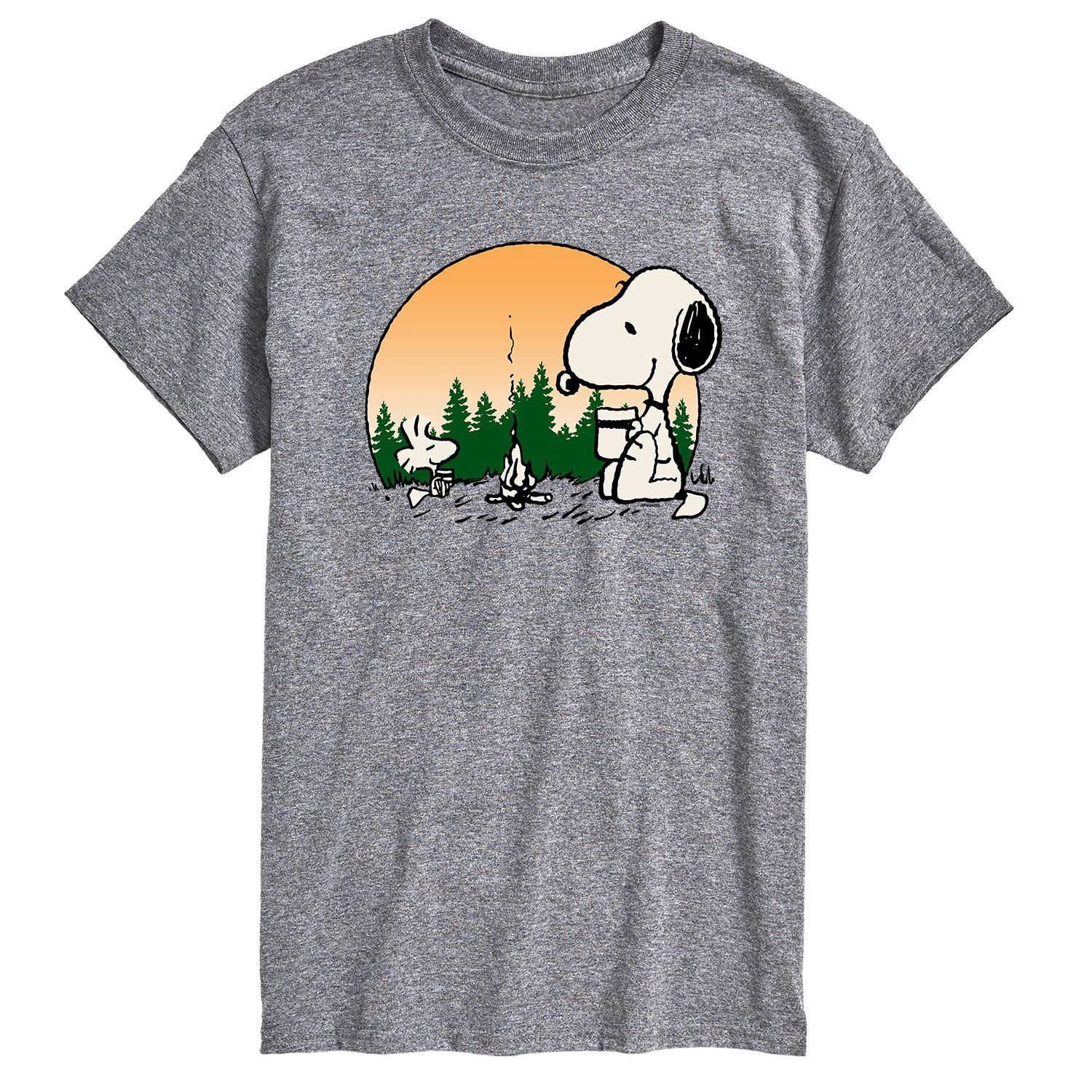 

Мужская футболка с арахисом и кружками для костра Licensed Character