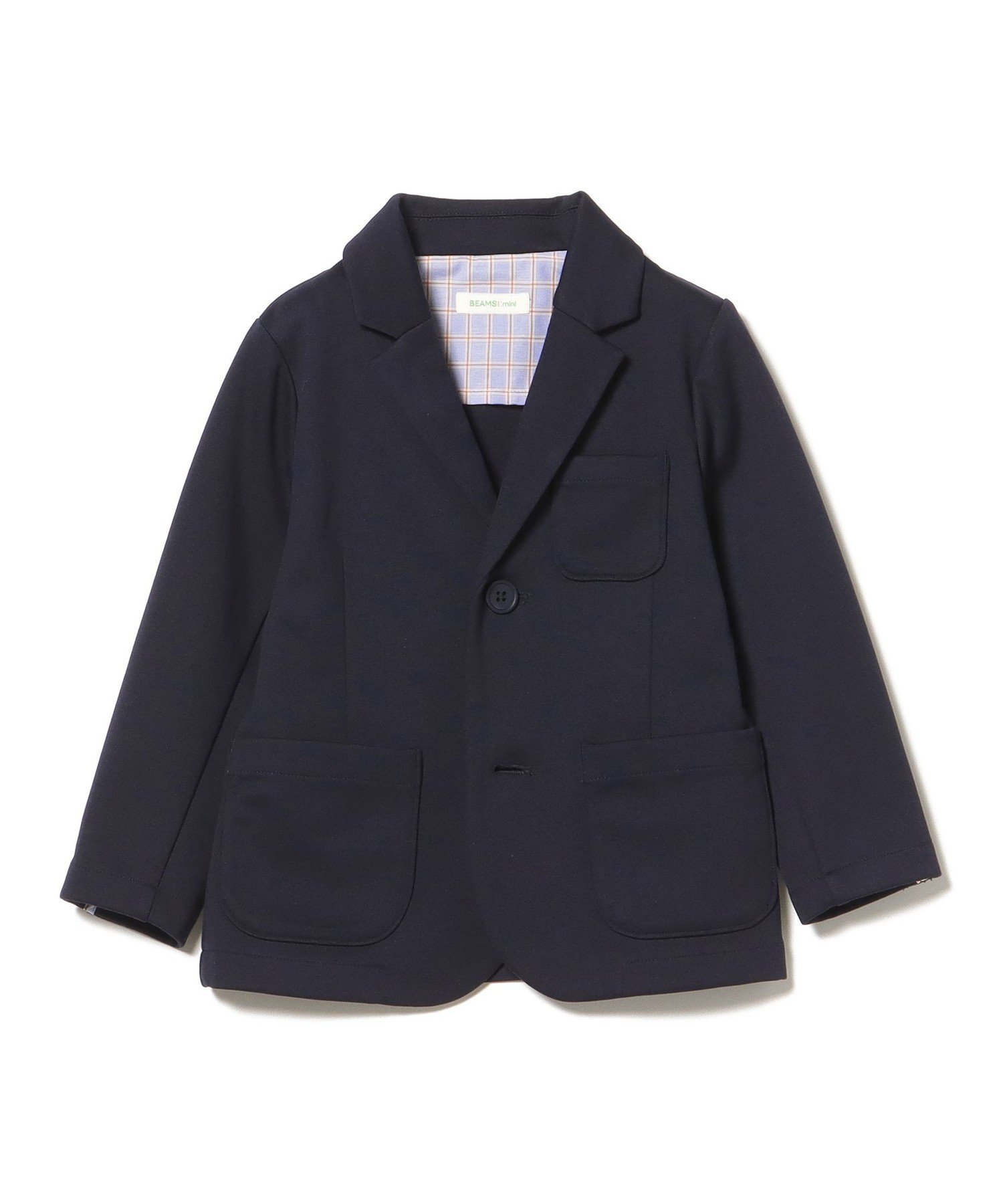 Церемониальный приталенный пиджак (110–130 см) BEAMS mini, NAVY