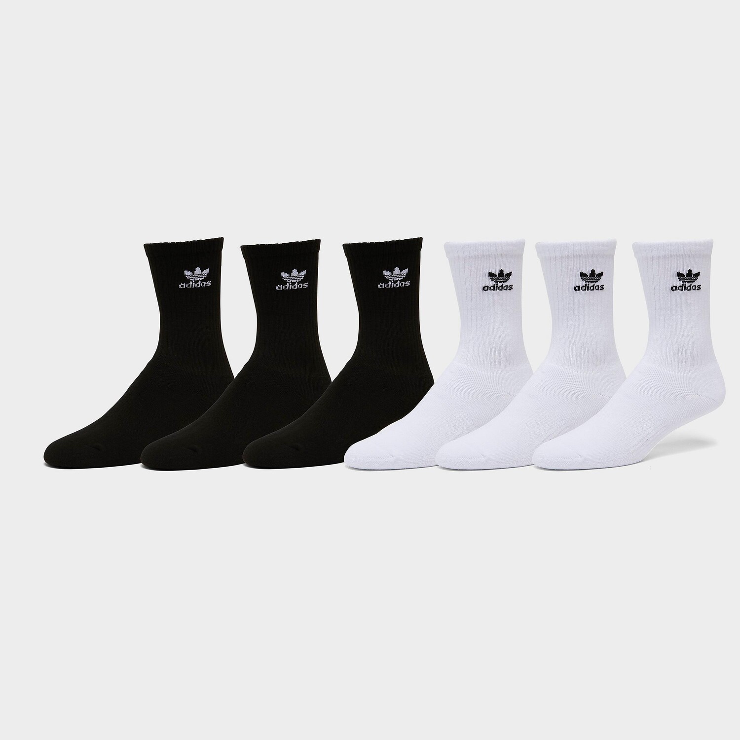 

Носки adidas Originals Trefoil Crew (6 шт.), черный