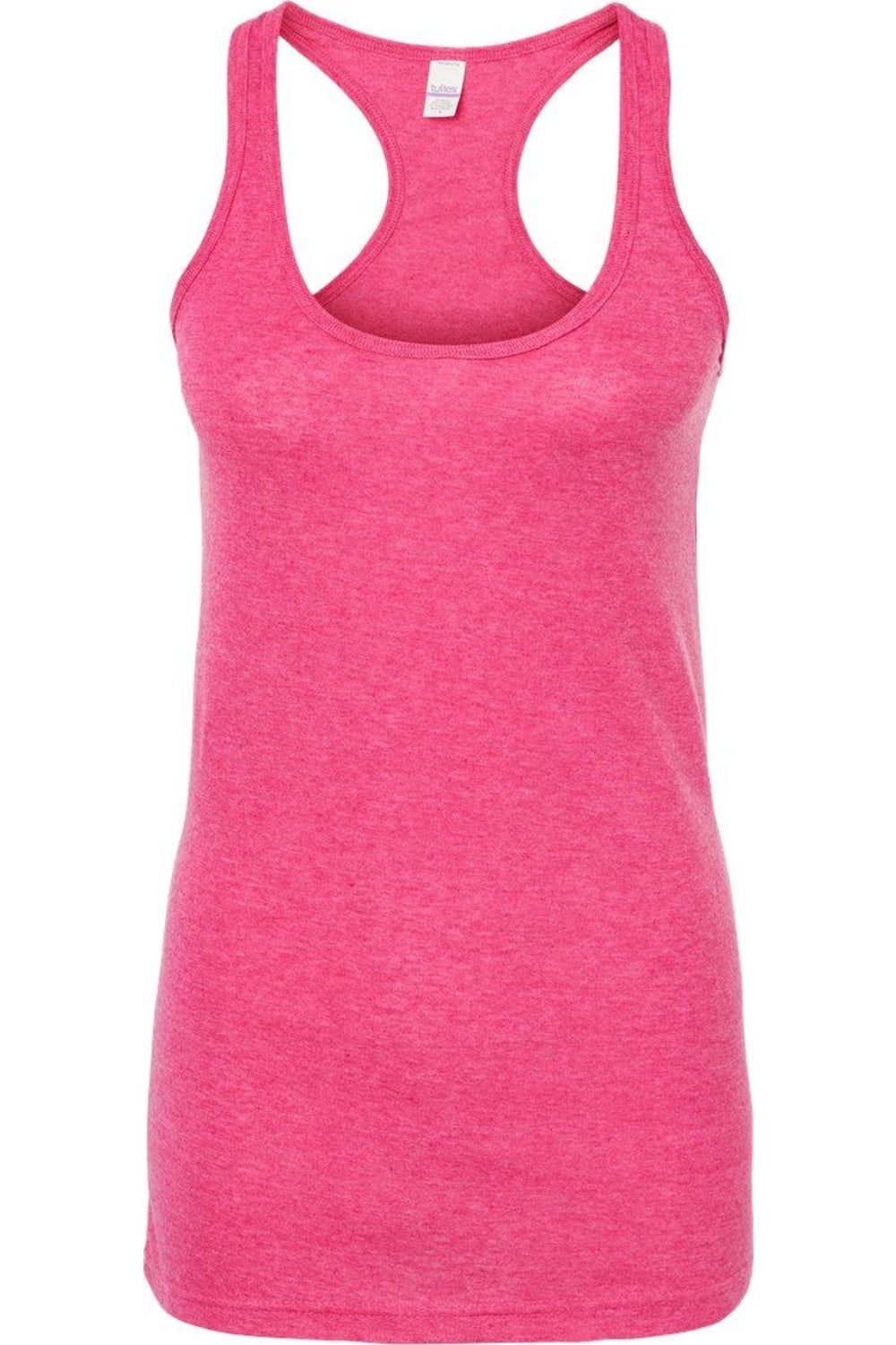 

Женская майка-борцовка Tultex Poly-Rich, цвет heather fuchsia