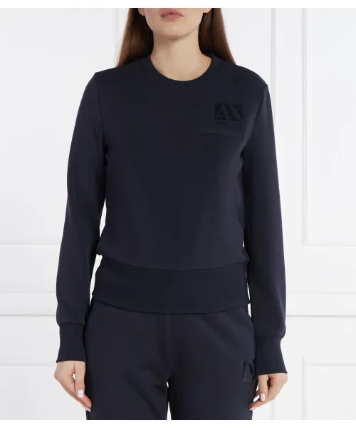 

Толстовка Regular fit Armani Exchange, синий