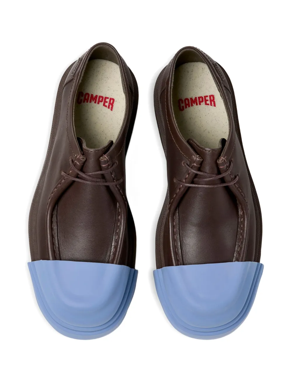 Туфли на шнуровке Camper, коричневый — фото 4