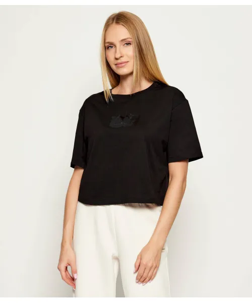 

Футболка Cropped fit Armani Exchange, черный