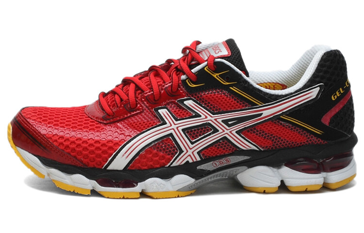 

Кроссовки мужские Gel-Cumulus 15 с низким верхом, китайские, красные/черные Asics