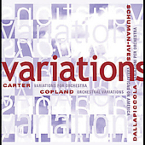 

CD диск Copland / Carter / Dallapiccola / Whitney: Variations for Orchestra