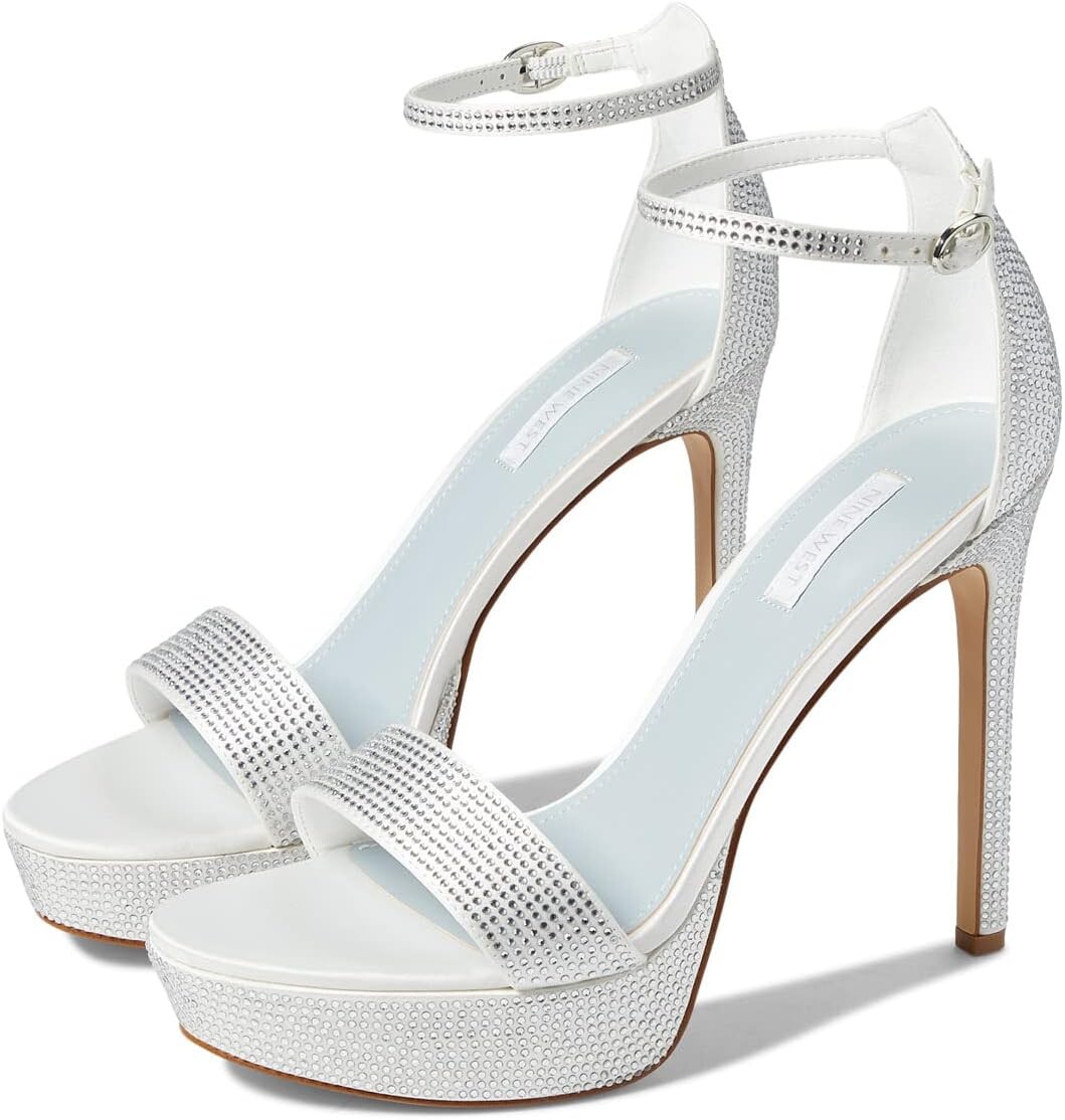 

Босоножки Goout 7 Nine West, цвет White Satin, Белый, Босоножки Goout 7 Nine West, цвет White Satin
