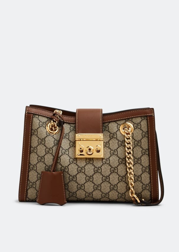 

Сумка через плечо Gucci GG Padlock Small, бежевый