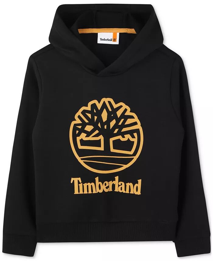 

Толстовка с капюшоном из французского терри с логотипом Big Boys Timberland, черный