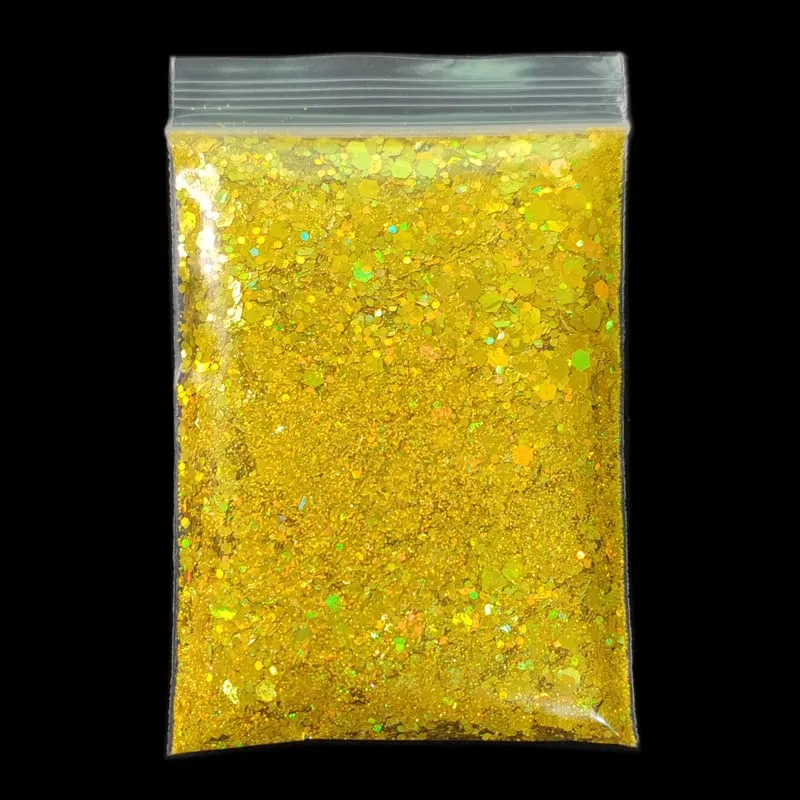 Голографические блестки для маникюра Mix Size Nail Glitter Sequins 20 г Feiniao — фото 2