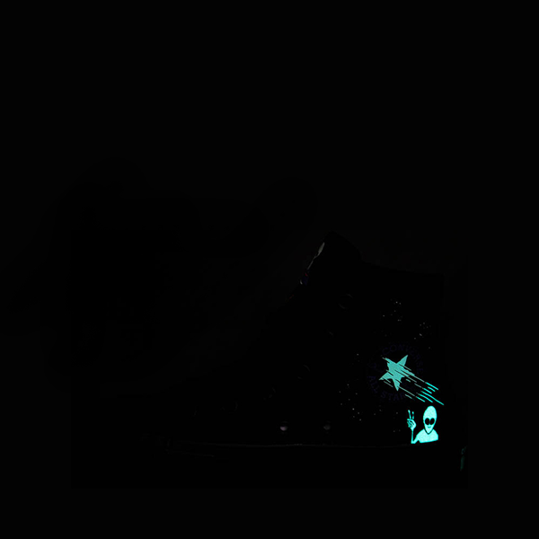 

Кроссовки Converse Chuck Taylor All Star Groovy Space Glow High-Top Sneaker, черный