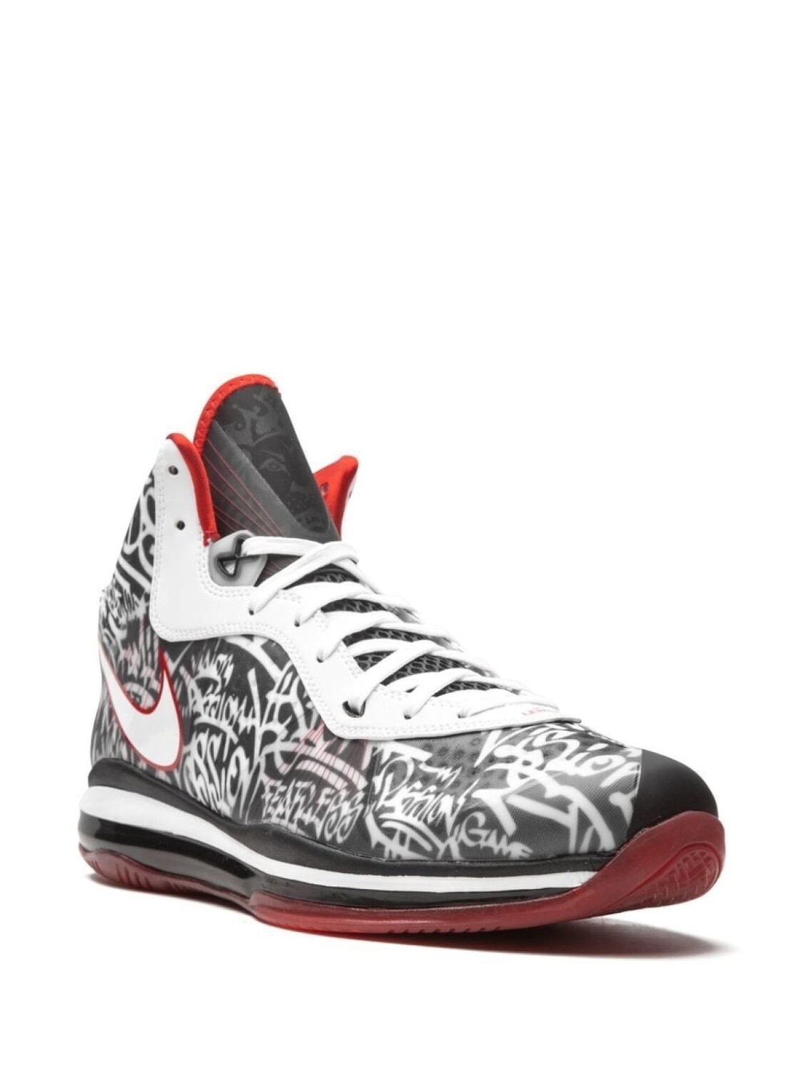 Кроссовки Lebron VIII QS Graffiti Nike, черный — фото 2