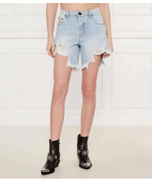 

Джинсовые шорты Frankies Boyfriend fit One Teaspoon, синий