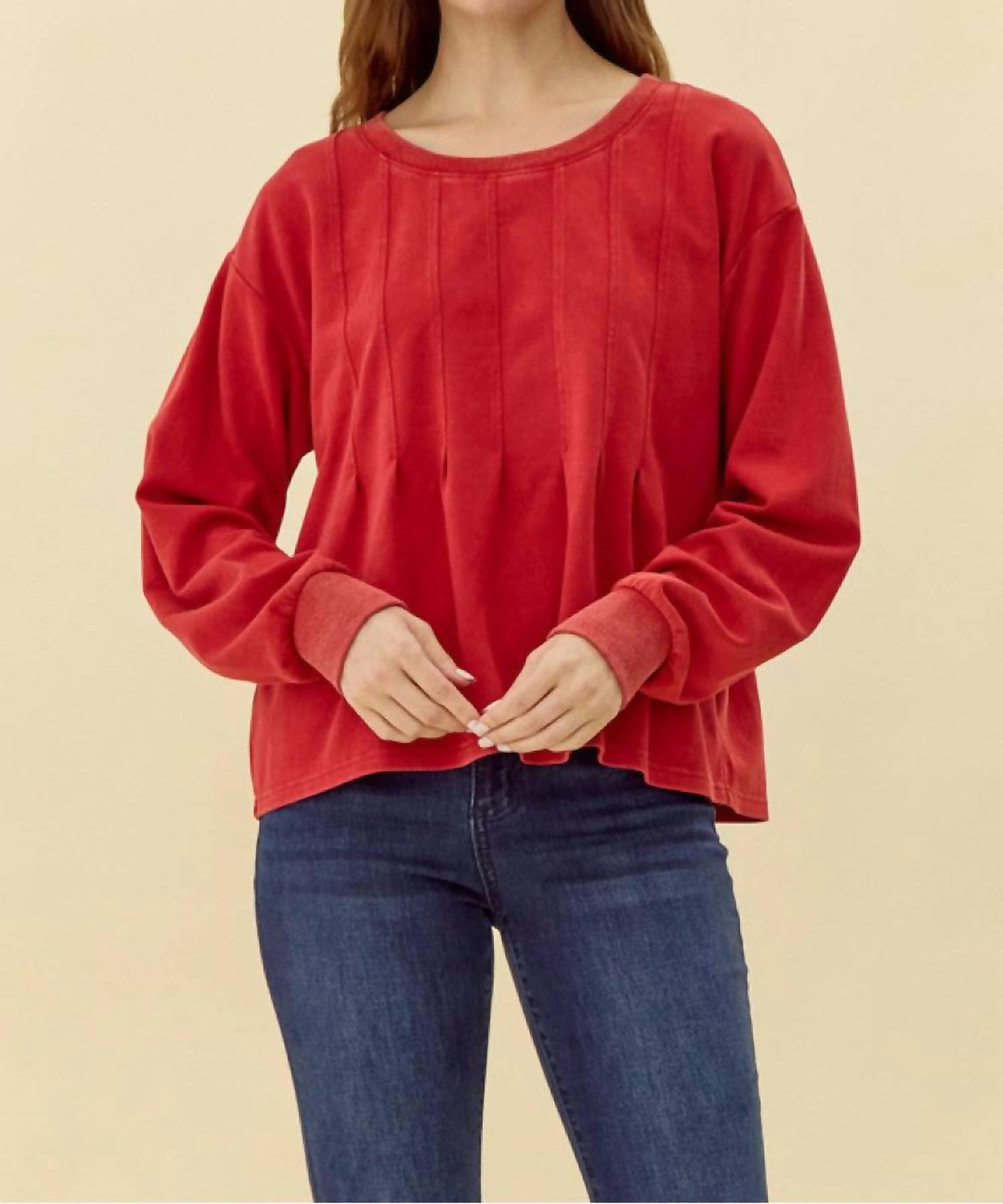 

Топ Radiance в красном цвете Jodifl